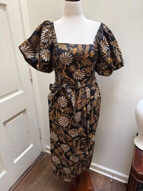 knee length dresses for ladies Midi Dress | Organic Cotton Voile